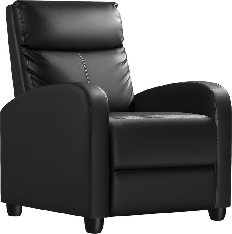 Homall Recliner Chair PU Leather – Comfort & Style for Your Living Room