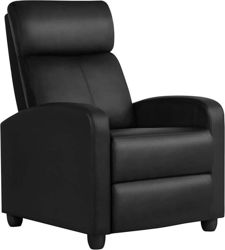 Yaheetech Recliner Chair PU Leather – Comfort and Style at Home