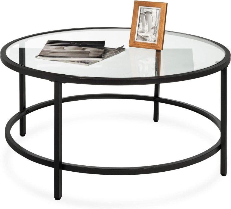 Best Choice Products Glass Accent Side Coffee Table Review