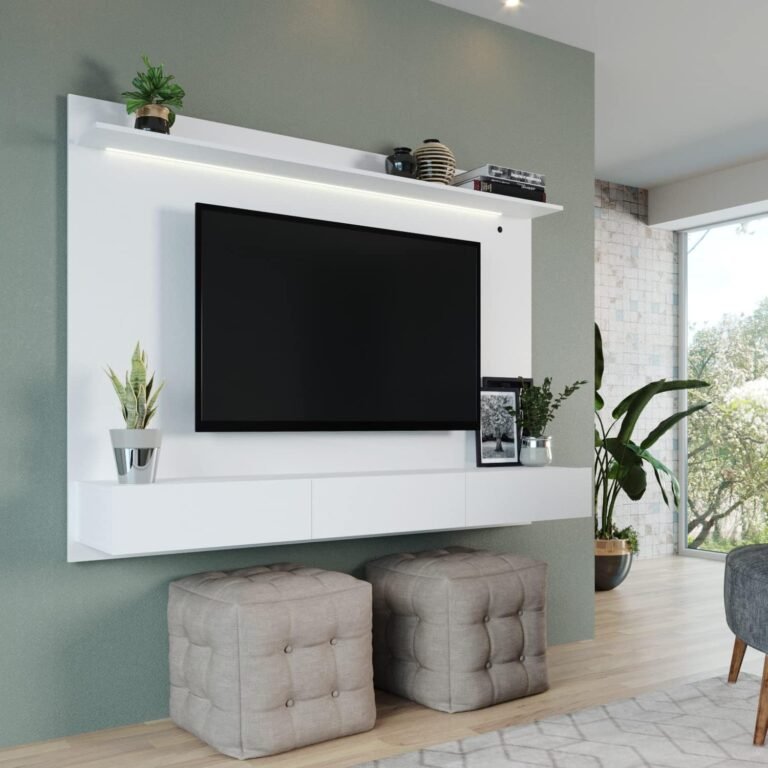 Stylish Floating TV Stand by Naomi Home Review