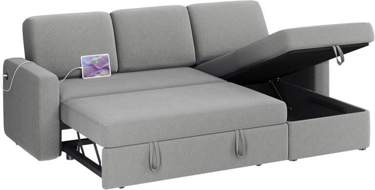 Yaheetech Sectional Sofa – Transformable, Durable & Cozy