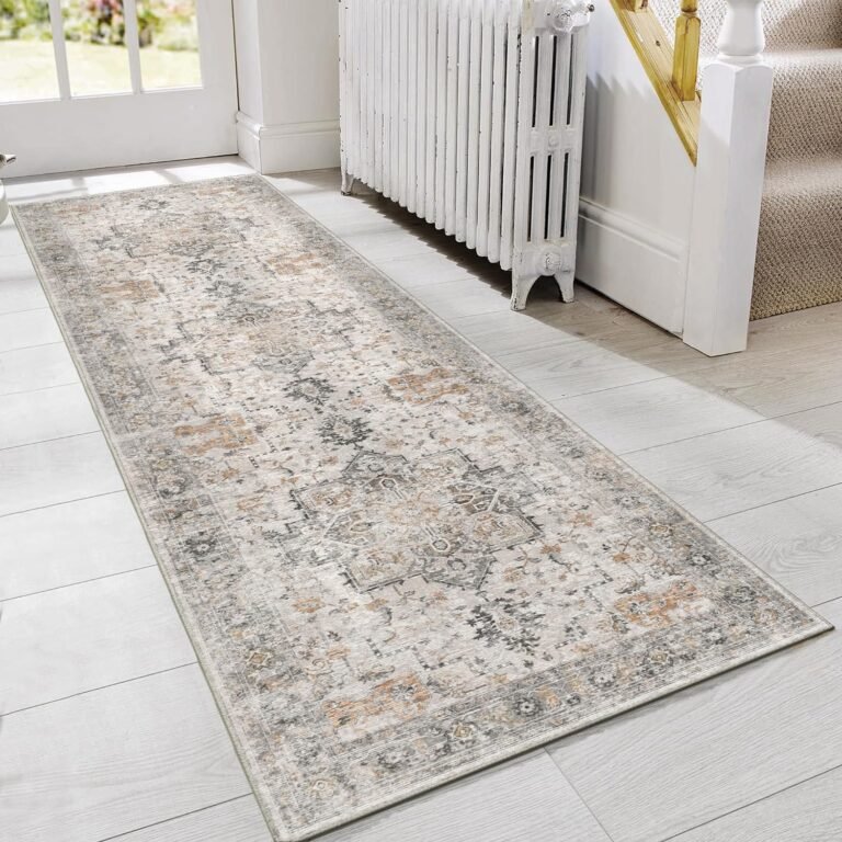 GENIMO Area Rug 2×5: Vintage Charm and Functional Elegance