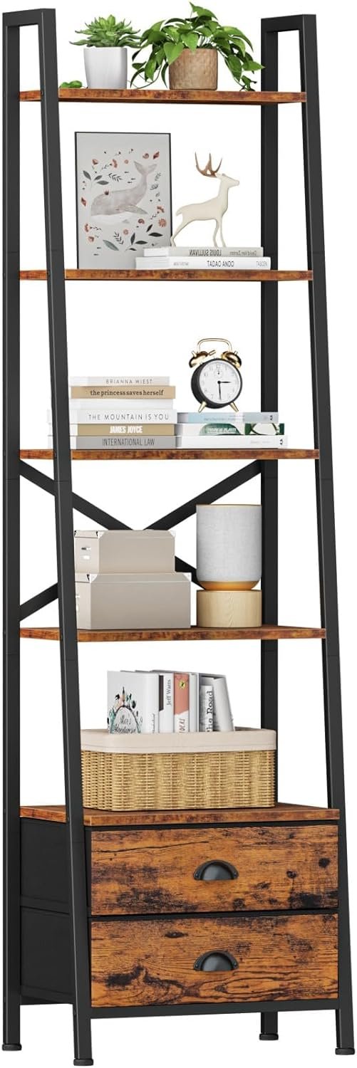 Furologee 5-Tier Ladder Shelf Review – Stylish & Functional Storage Solution