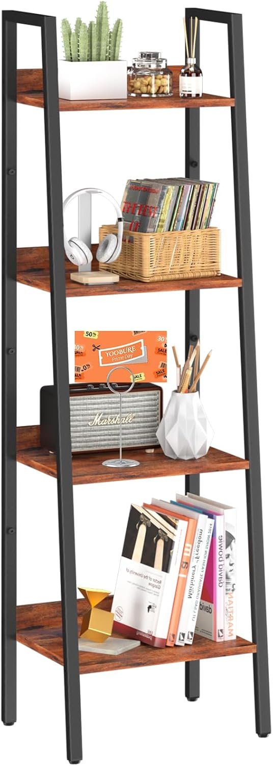 Yoobure Ladder Shelf Review: Stylish & Versatile Storage Solution
