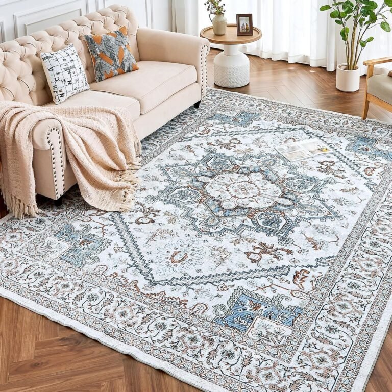 ROCYJULIN 5×7 Area Rug Review: Luxury, Comfort & Style Combined