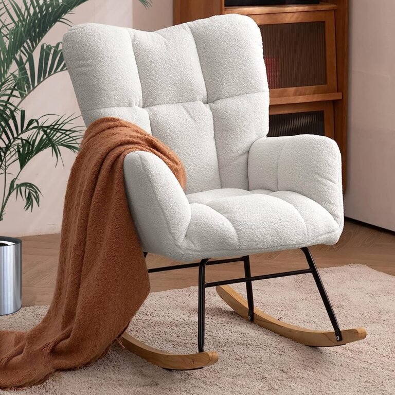 Ugijei Ivory Rocking Chair Nursery Review
