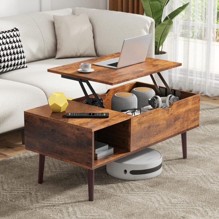 Horshod Lift Top Coffee Table: Modern & Functional Furniture