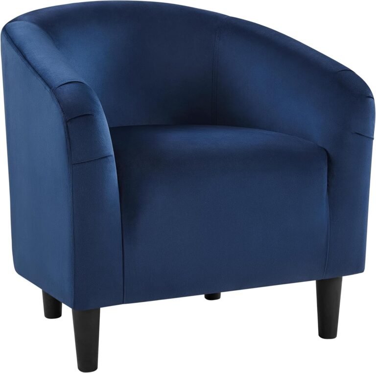 Explore the Luxurious Yaheetech Velvet Club Chair