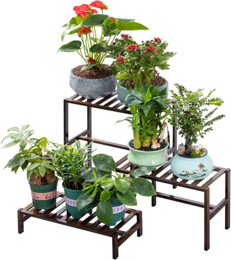 YONGZHAO Bamboo 3-Tier Plant Stand Review