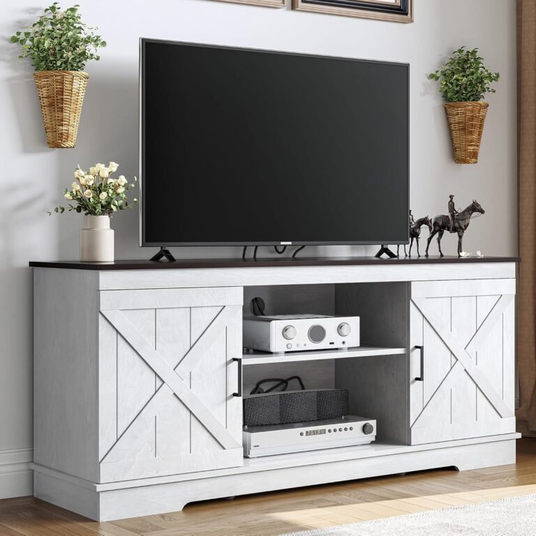 YITAHOME TV Stand: Rustic Elegance