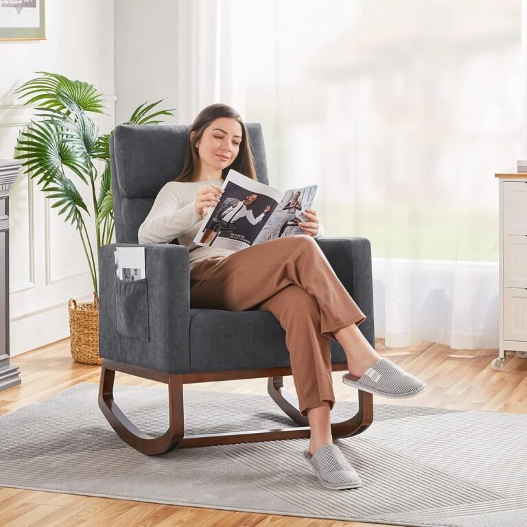 Yaheetech Rocking Chair Review – Comfort & Style