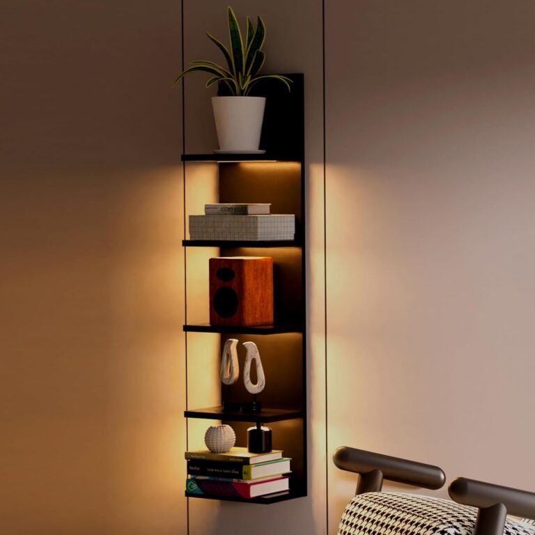 Stylish 5 Tier Wall Shelf – Enhance Your Home Decor