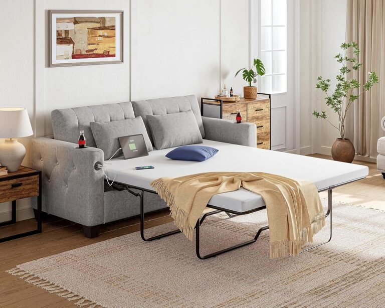 LINSY HOME Pull Out Sofa Bed Review: Space-Saving Comfort