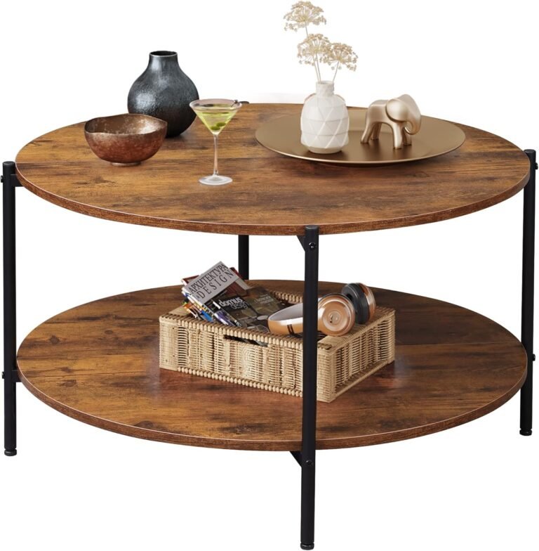 WLIVE Coffee Table Review: Storage & Style