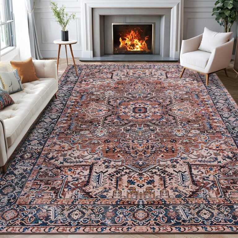 Washable Vintage Rug – 6×9 | ISEAU
