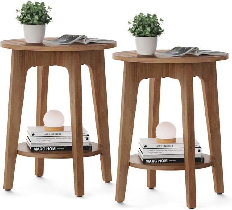 Stylish Rustic End Tables – VASAGLE MAEZO Collection