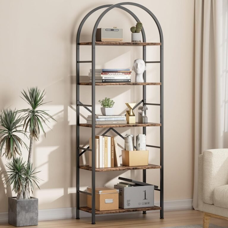 Arched Bookshelf | Modern Storage Solution