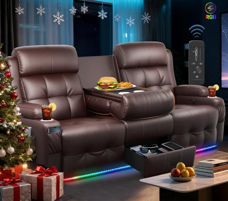 Tomoslter Recliner Sofa | Home Theater Seating