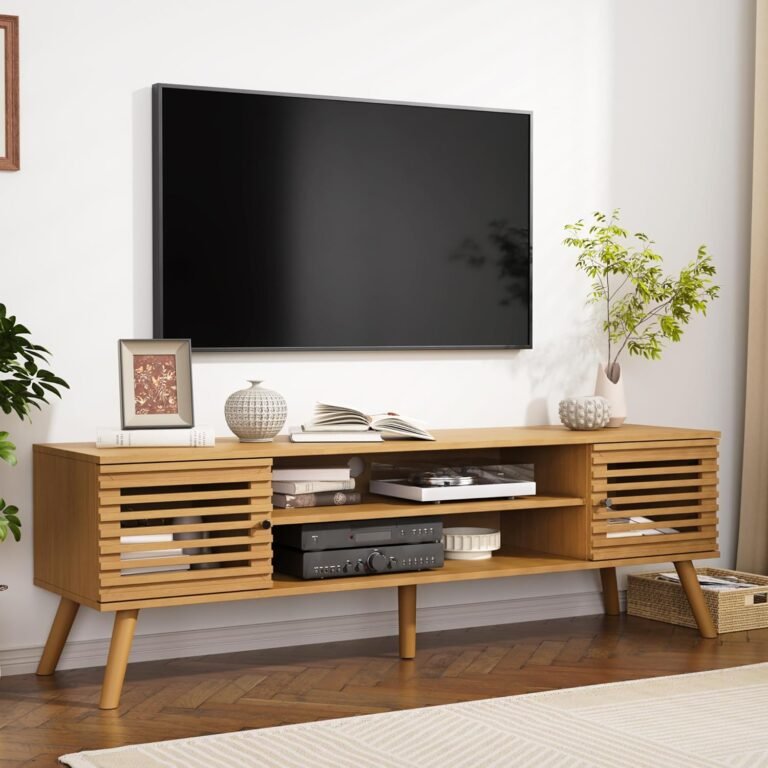 Mid-Century Modern TV Stand – Stylish Storage & Design
