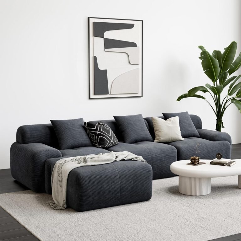 LIKIMIO Sectional Sofa Review – Modern Comfort & Style