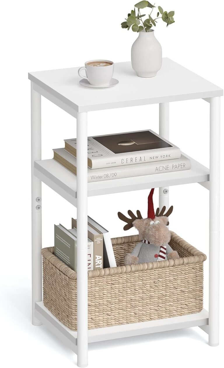 VASAGLE White Side Table Review – Small Space Storage