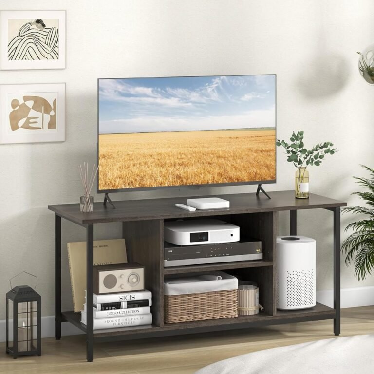 Giantex TV Stand Review: Charging, Storage & Style