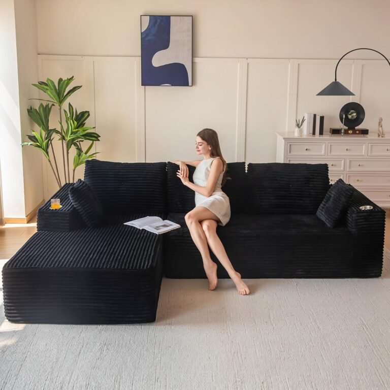 MAXYOYO Sectional Couch Review: Comfort & Style Delivered!