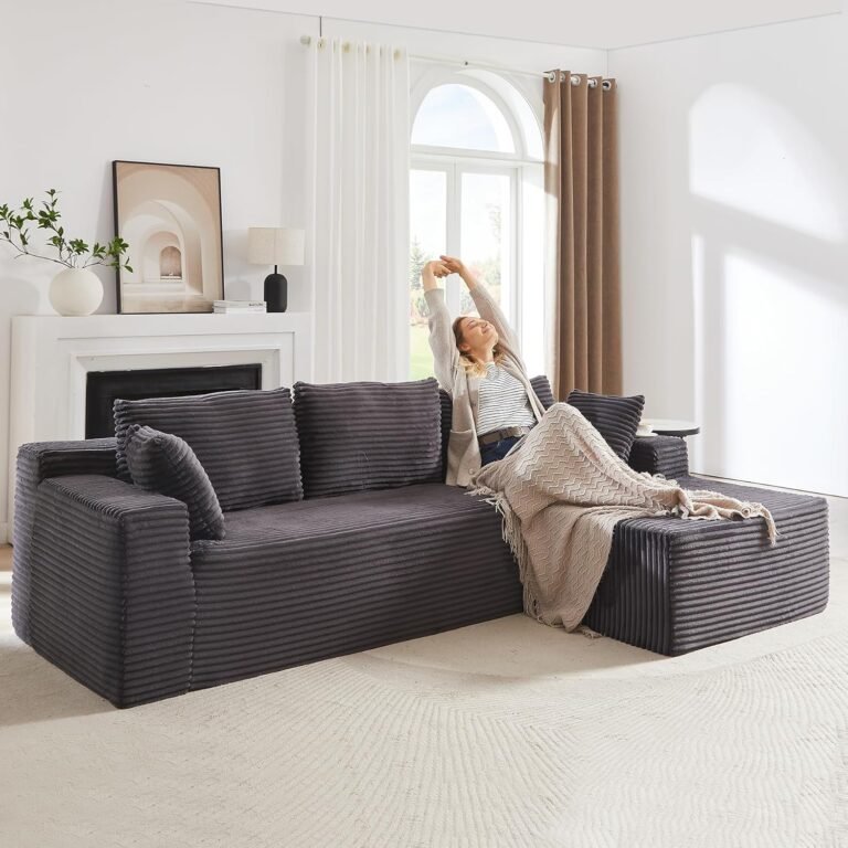 Cloud Sectional Sofa – Modern Comfort | ZKJOLMN
