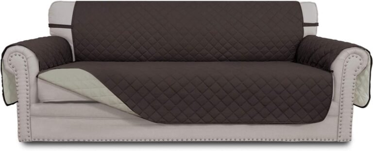 Easy-Going Reversible Couch Cover Soft Mat Sofa Size Review