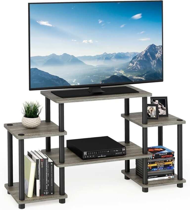 Furinno Turn-N-Tube No Tools Entertainment Center Review: Space-Saving Design for Modern Living Rooms
