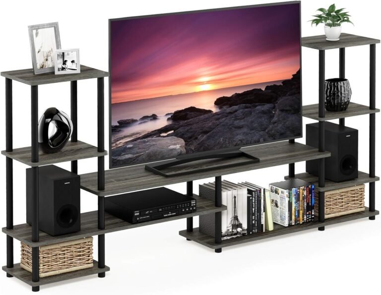 Furinno Turn-N-Tube TV Stand Review: Modular Storage for Modern Living Rooms