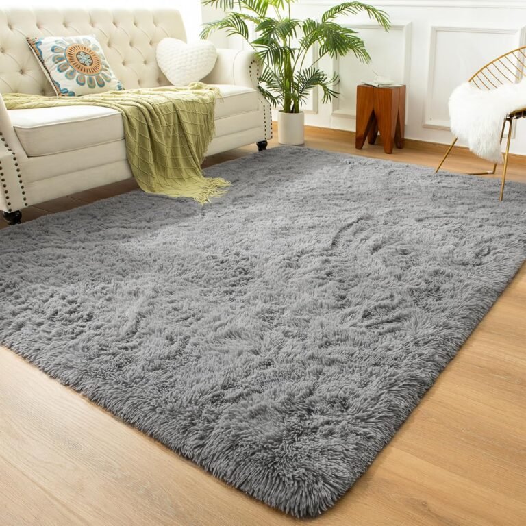 Andecor Soft Fluffy Bedroom Rugs, 5 x 8 Feet Review