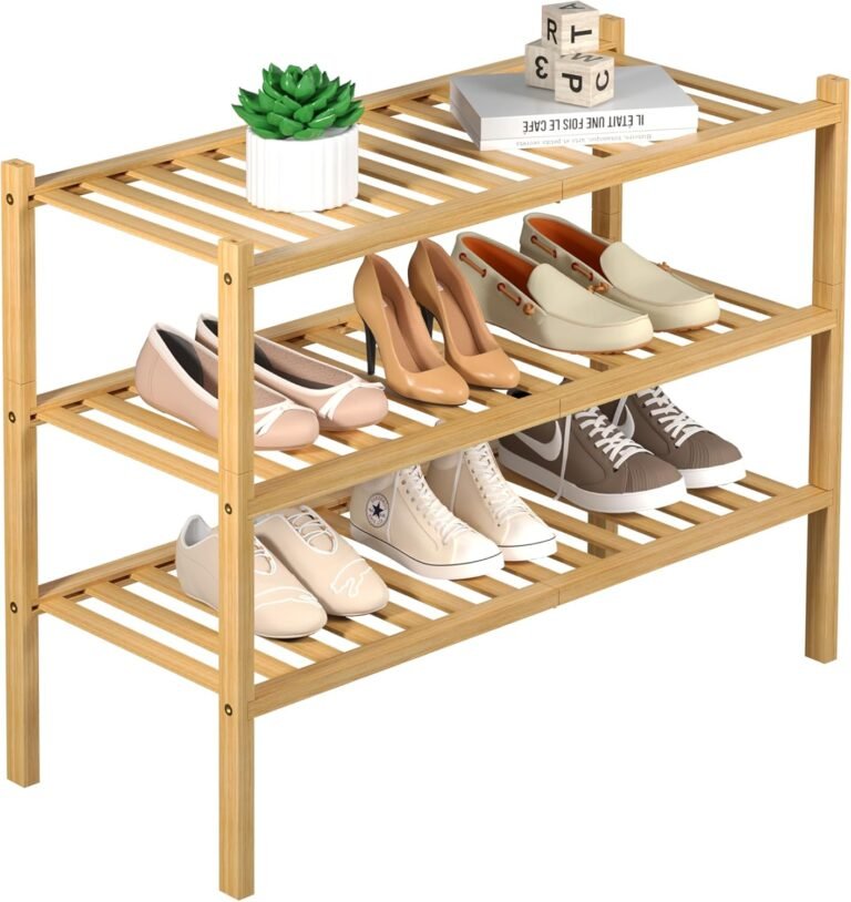 ROMGUAR CRAFT 3 Tier Bamboo Shoe Rack Review
