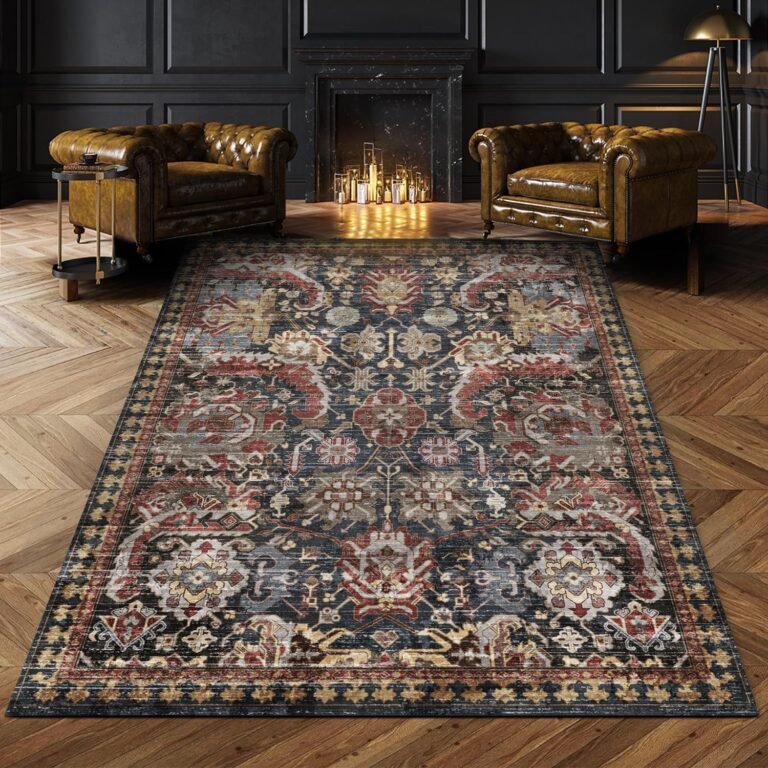 RUGSURE Washable Vintage Tribal 3′ x 5′ Area Rug Review
