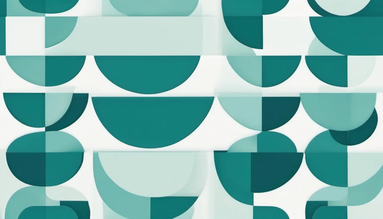 Abstract narrowing funnel illustration in teal and pale aqua on white — decorative header for Living Room Finder: Match a Piece to Your Space