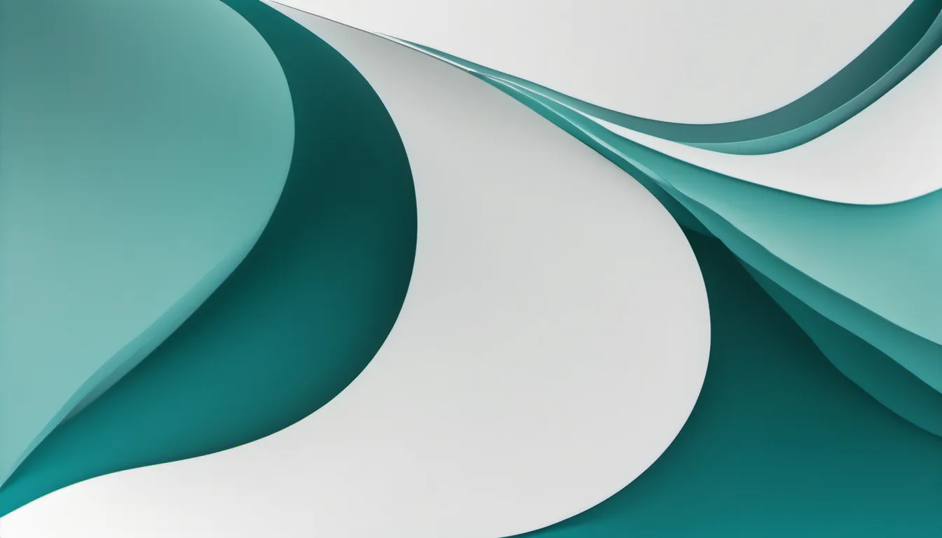 Abstract distribution curve illustration in teal and pale aqua on white — decorative header for How Our Furniture Reviews Are Written